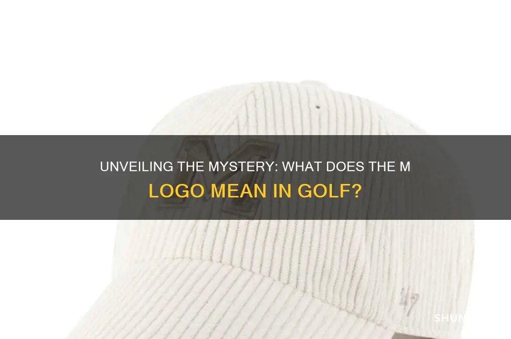 what is the m logo in golf