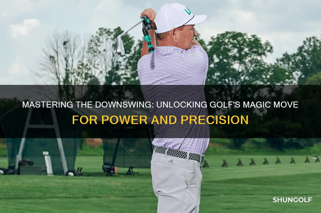 what is the magic move in the downswing in golf