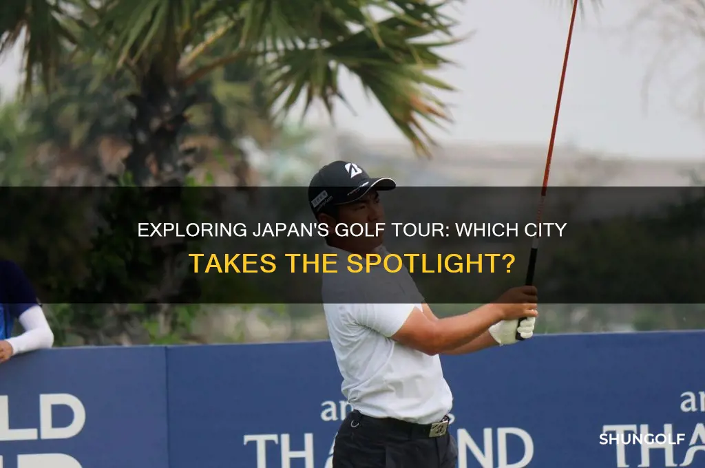what is the main city the japanese golf tour