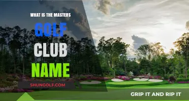 Unveiling the Prestigious Masters Golf Club's Official Name and Legacy