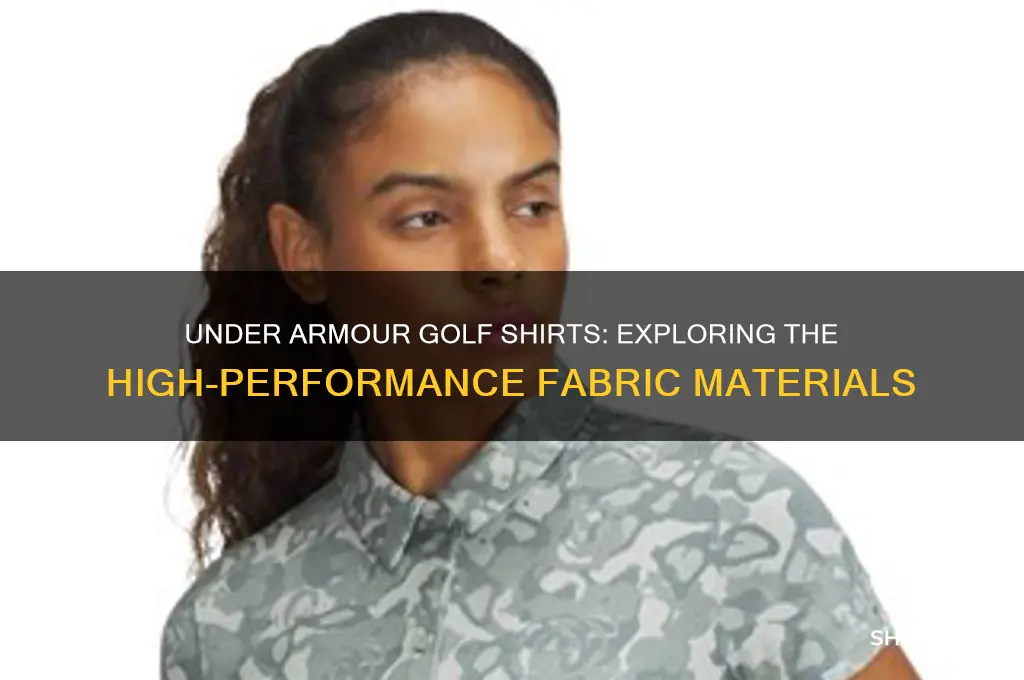 what is the materil for under armour golf shirts