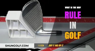 Understanding the MDF Rule in Golf: A Comprehensive Guide