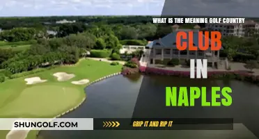Exploring the Meaning and Charm of Naples' Golf Country Club