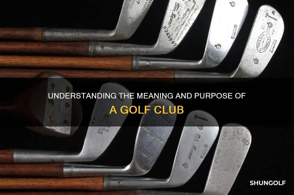 what is the meaning of golf club
