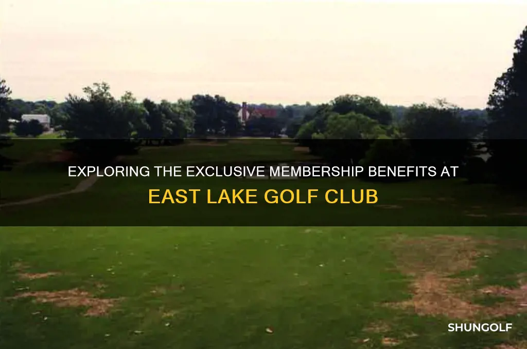 what is the membership at east lake golf club