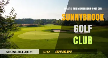 Sunnybrook Golf Club Membership Cost: What You Need to Know