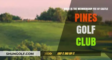 Castle Pines Golf Club Membership Fee: What You Need to Know