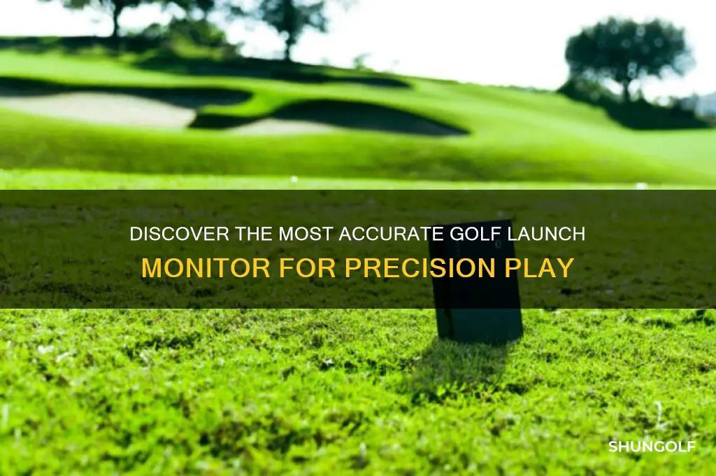 what is the most accurate golf launch monitor