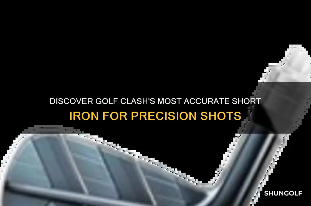 what is the most accurate short iron in golf clash