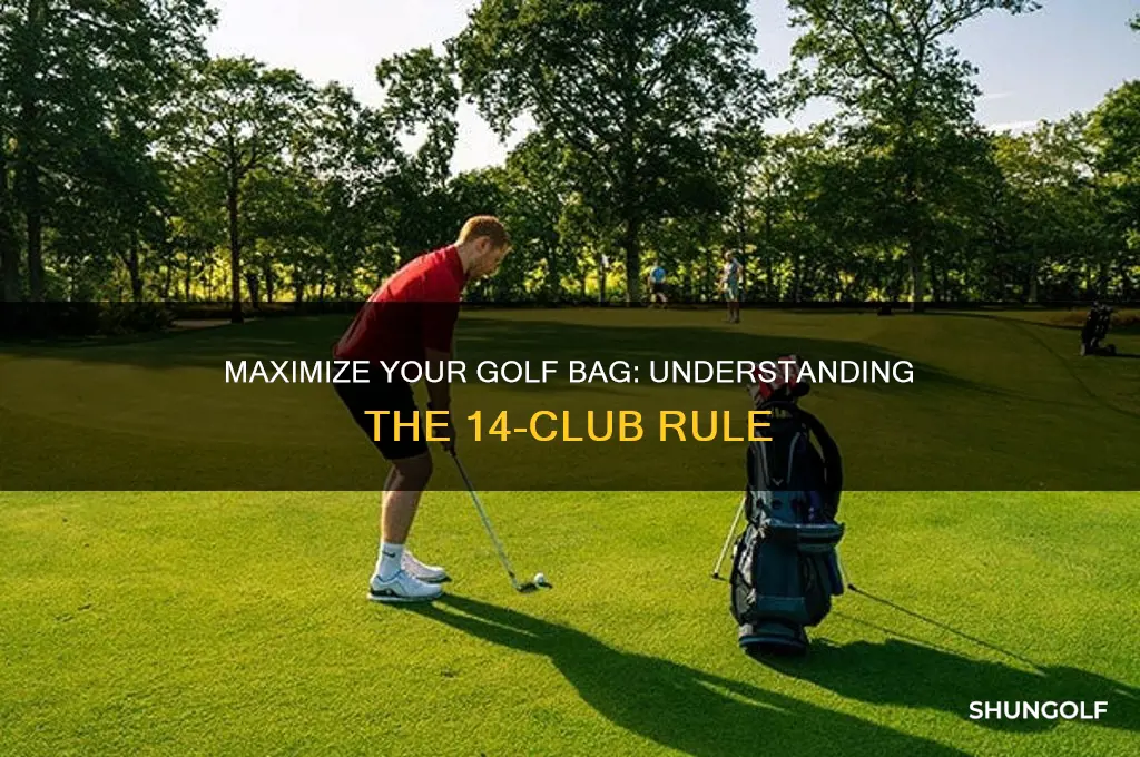 what is the most clubs a golfer can carry