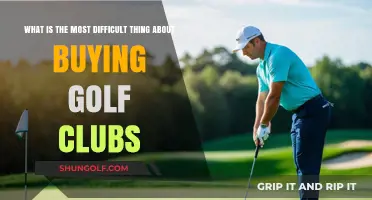Mastering the Swing: Overcoming the Toughest Golf Club Buying Challenge