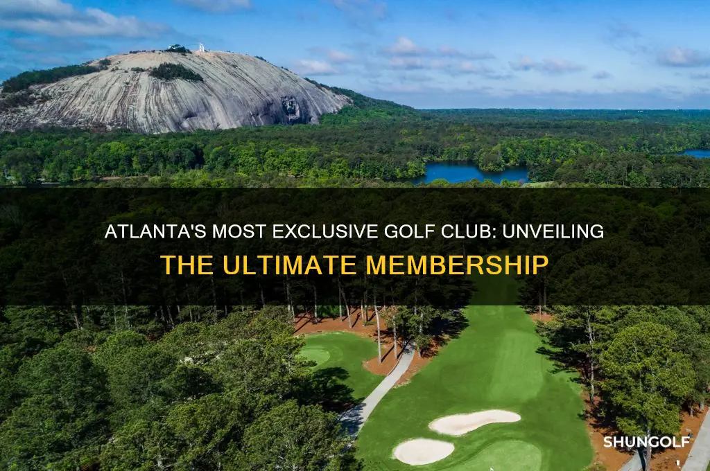 what is the most exclusive golf club in atlanta