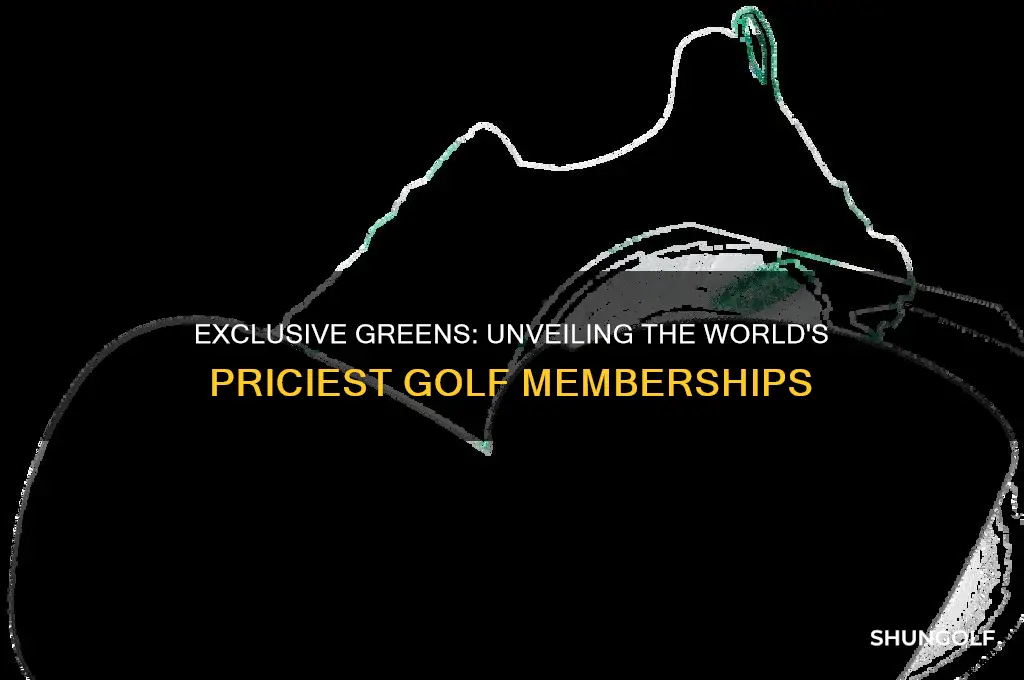 what is the most expensive golf membership
