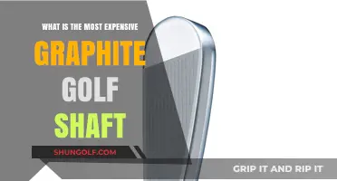 Unveiling the Pinnacle of Golf Luxury: The Most Expensive Graphite Shafts