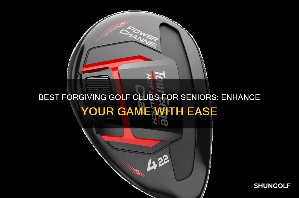 what is the most forgiving golf clubs for seniors