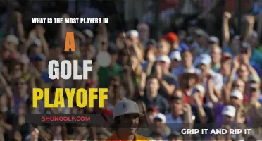Record-Breaking Golf Playoff: Most Players Competing for the Win