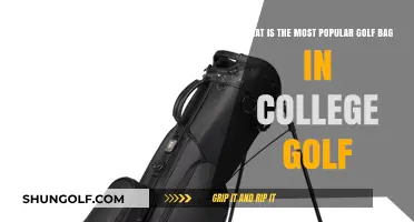 Top Choice: The Most Popular Golf Bag Among College Golfers