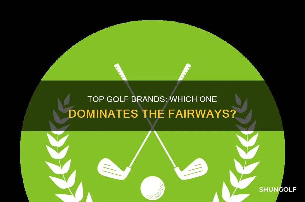 what is the most popular golf brand