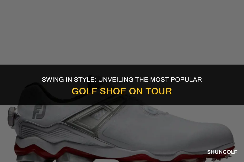what is the most popular golf shoe on tour