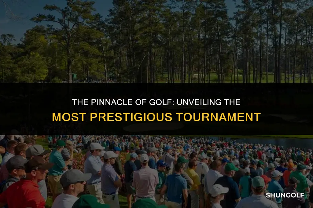 what is the most prestigious golf tournament