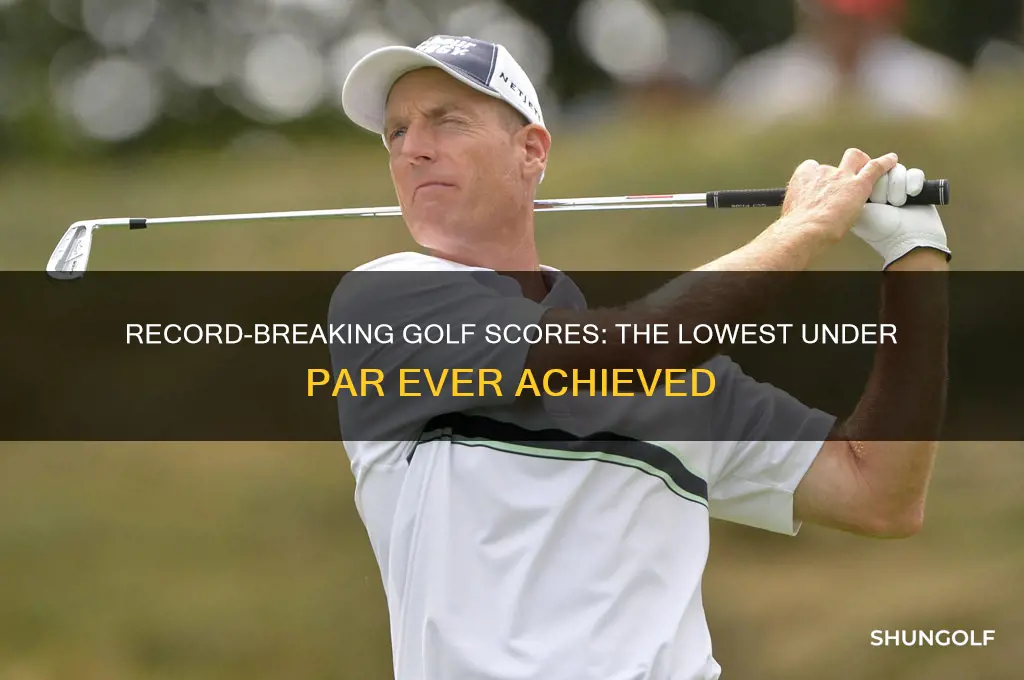what is the most under par a golfer has had