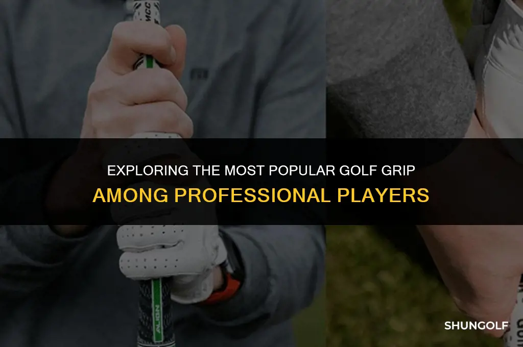 what is the most used golf grip on tour