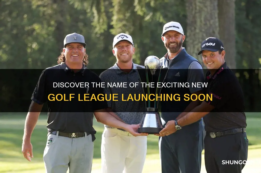 what is the name of the new golf league