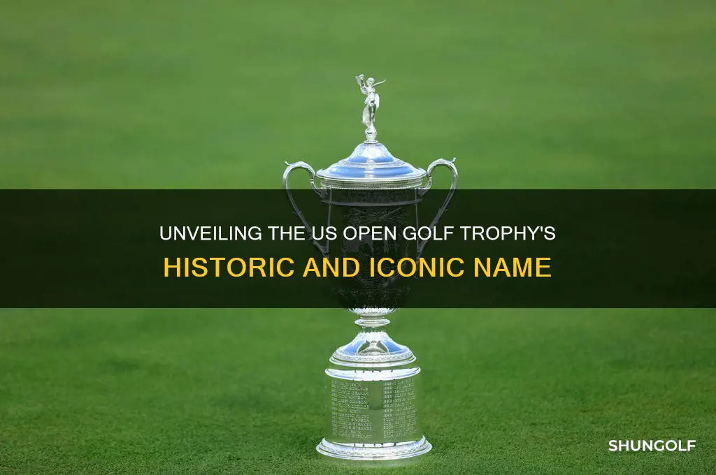 what is the name of the us open golf trophy