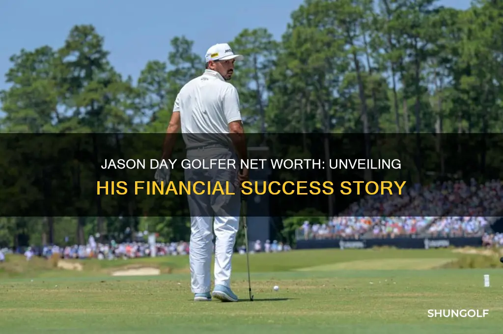 what is the net worth of jason day golfer