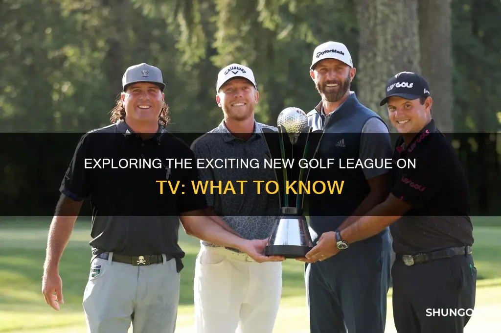 what is the new golf league on tv