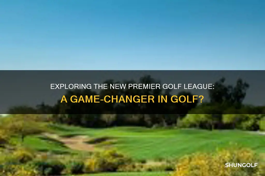 what is the new premier golf league