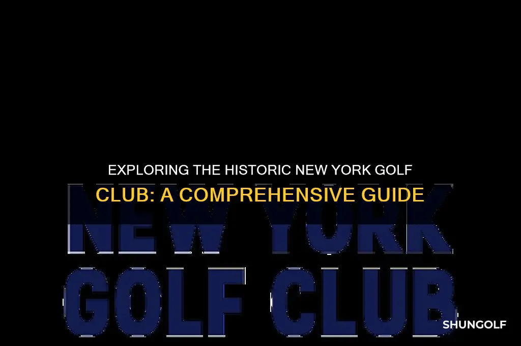 what is the new york golf club