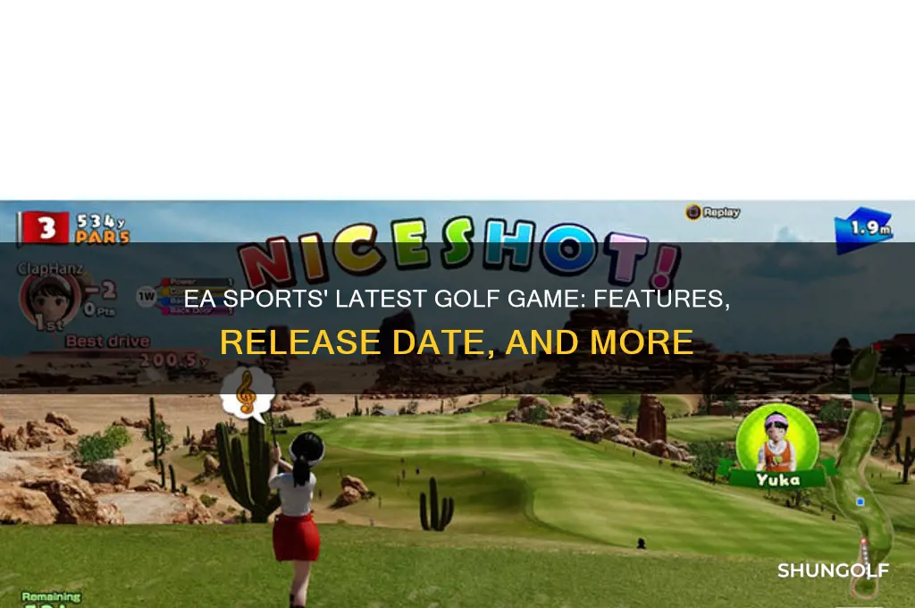what is the newest ea sports golf game