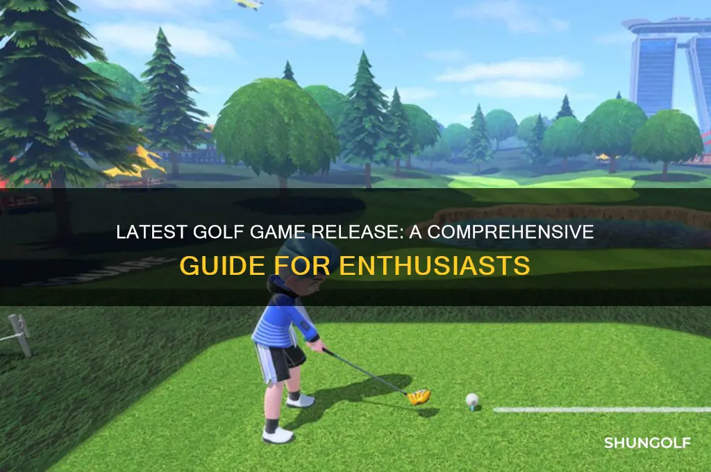 what is the newest golf game