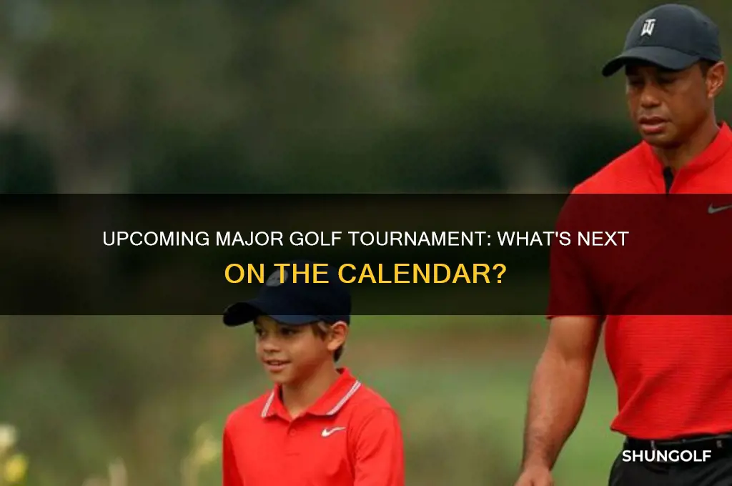 what is the next major golf event
