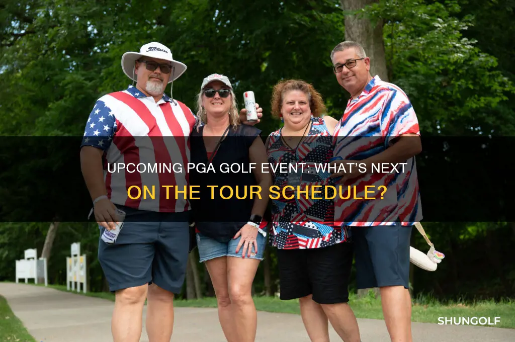 what is the next pga golf event