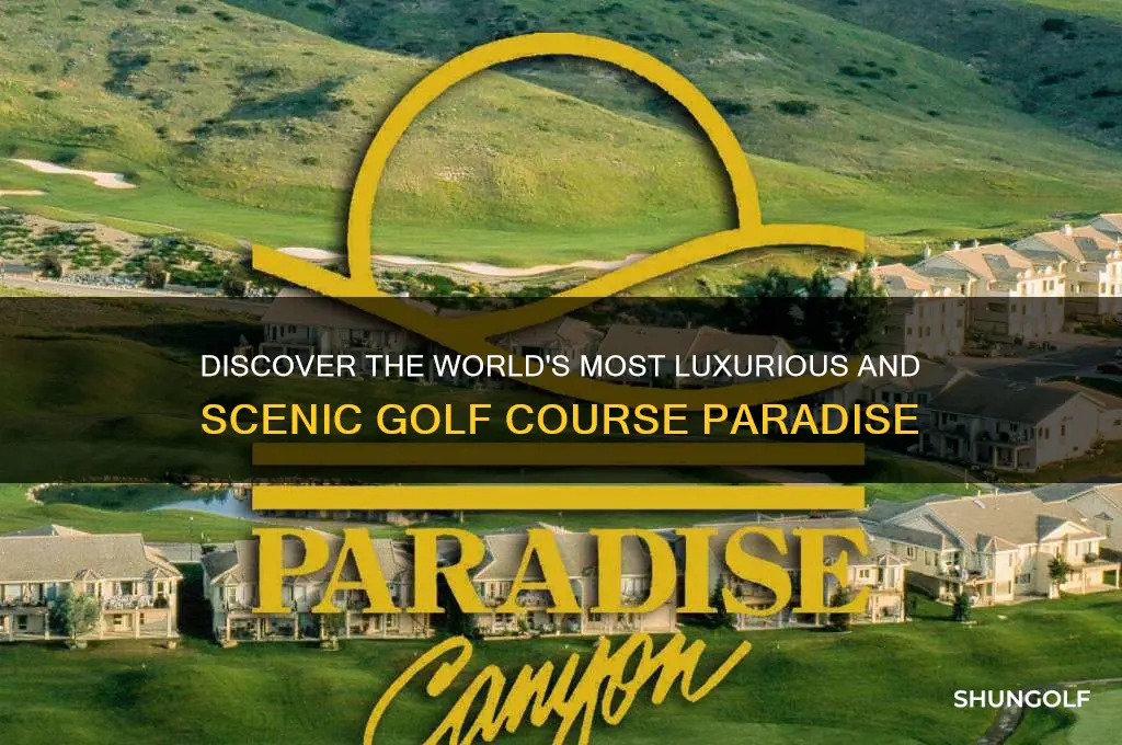 what is the nicest golf course in the world