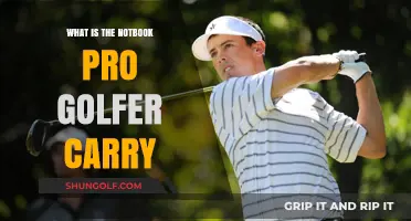 Essential Gear: What Pro Golfers Carry in Their Notebooks