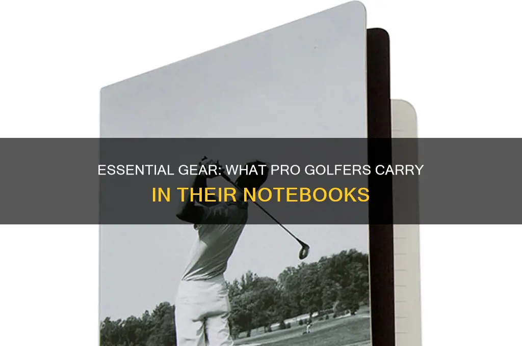 what is the notbook pro golfer carry