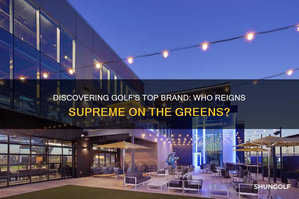 what is the number one brand in golf