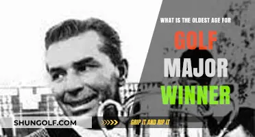 Exploring the Oldest Age for a Golf Major Winner