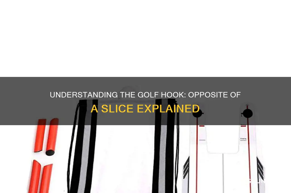 what is the opposite of a slice in golf