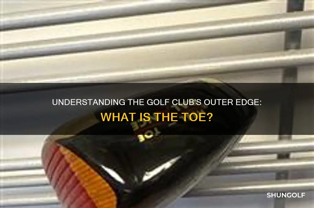 what is the outer edge of a golf club called
