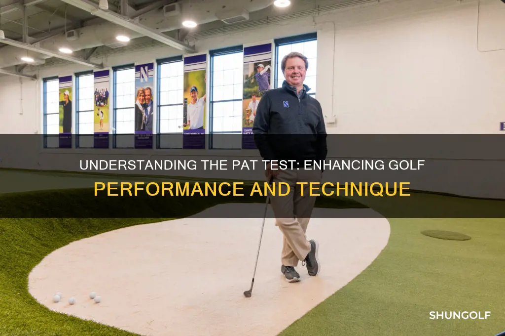 what is the pat test for golf
