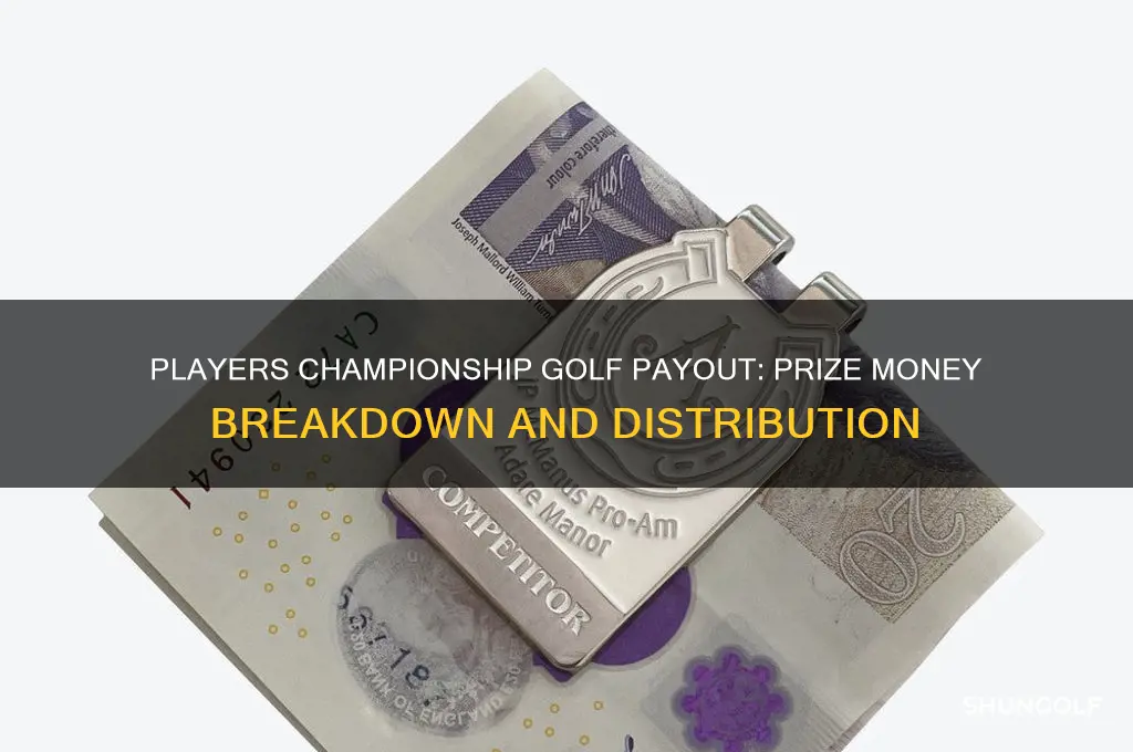 what is the payout for the players golf