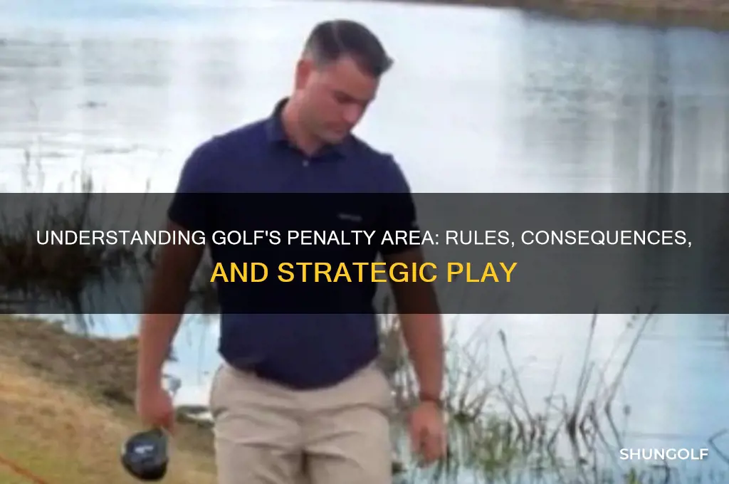 what is the penalty area in golf