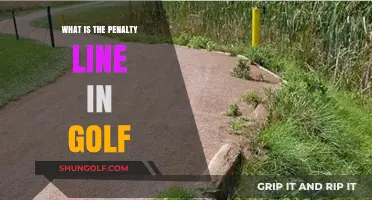 Understanding the Penalty Line in Golf: Rules and Consequences Explained