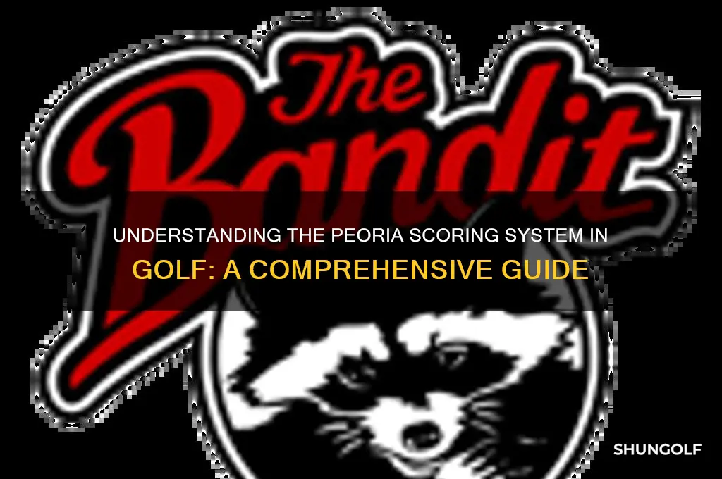 what is the peoria scoring system in golf