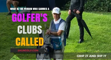 Who Carries a Golfer's Clubs? Meet the Caddie