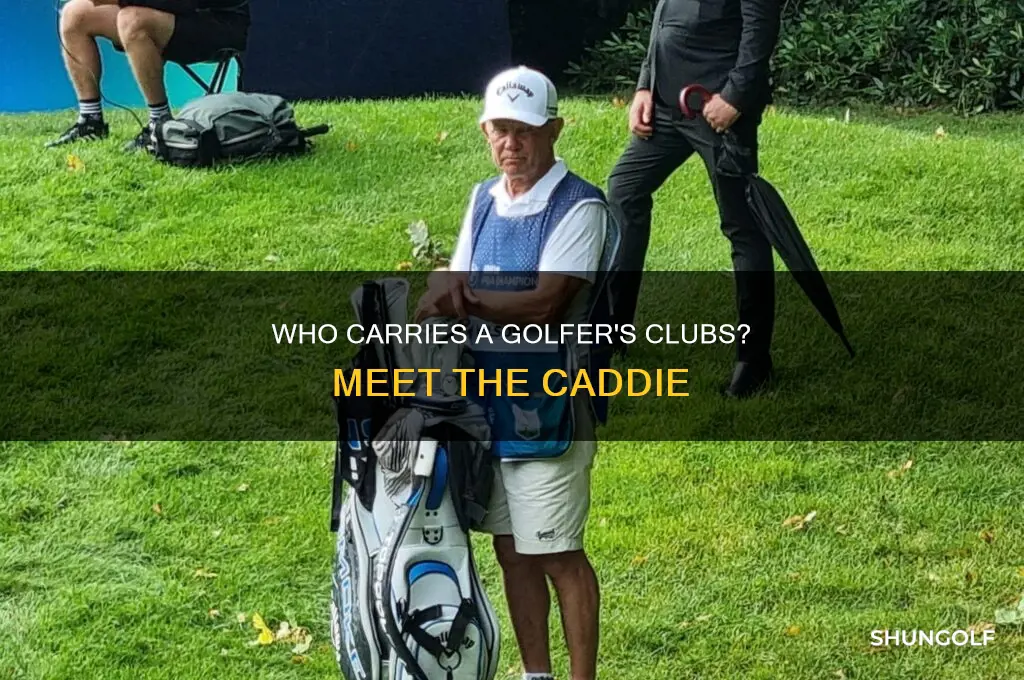 what is the person who carries a golfer